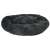 Dark gray plush dog bed, 100cm