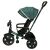 Ikonka Trike Fix Elite 2in1 green tricycle with sun canopy