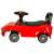 Side view of red push car for kids, with lights and sounds, 3-6 years old