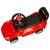Ikonka Red Baby Ride-On Car Top View