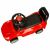 Ikonka Red Baby Ride-On Car Top View
