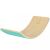 LULILO turquoise and wood balance board