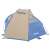 Bestway Ramble X2 2-Personen Pop-up-Zelt, blau und beige, Seitenansicht