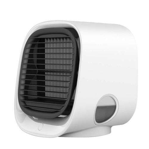 Portable Mini Air Cooler M201, white, 3/4 view