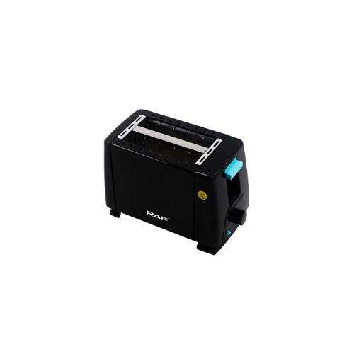 RAF Toaster 2-szowy, czarny, R.263