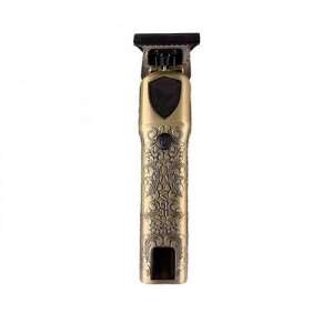 VGR V-916 Cordless Hair and Beard Trimmer, gold color, front view - Sumker