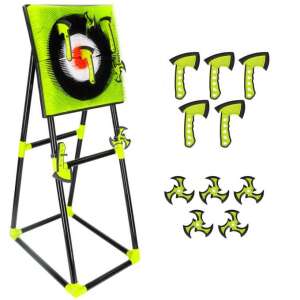 Dart Szilikon Darts Csatabárd X5 Csillag X5 21" arkádová hra s terčom, 5 sekerami, 5 šurikenmi - Šípky