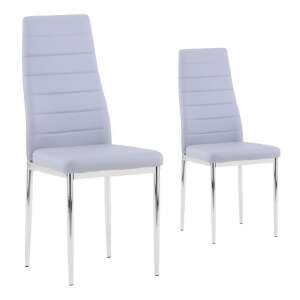 GoldFan szék nappali/étkező 2 darabos szürke KOC-135