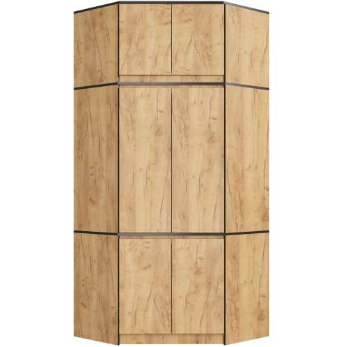 Sarokszekrény hosszabbítóval s100 tölgy kézműves