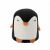 Gyermek puff - 28 x 34 cm - Fekete pingvin 104238866