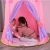Játéksátor - Hercegnős Sátor - Rózsaszín - 115x155cm 104238926