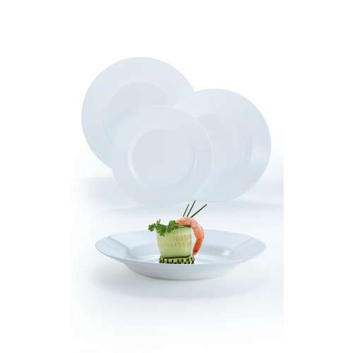 Luminarc Plumi 18 részes Étkészlet #fehér