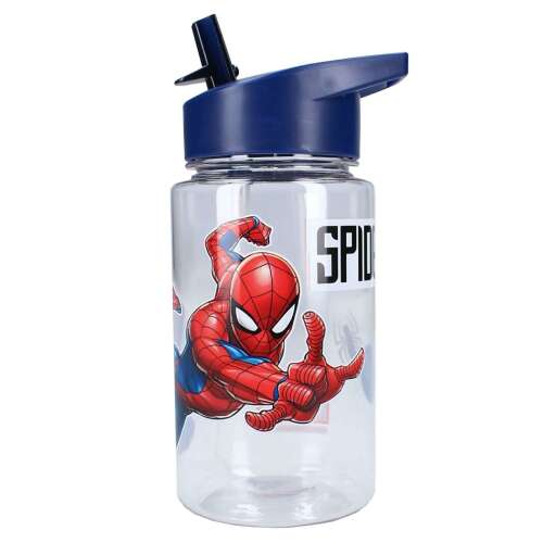 Butelka z  słomką Spider-Man, 450 ml, Marvel