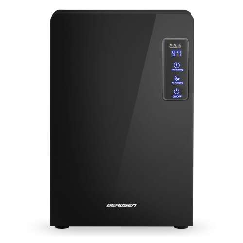 Berdsen BR-22A Dehumidifier, black, front view