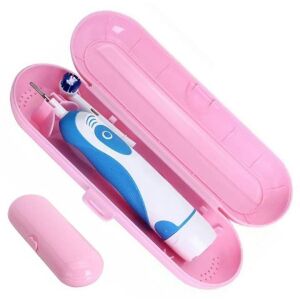 Travel Case for Electric Toothbrush and 2 Heads, Pink - Pink