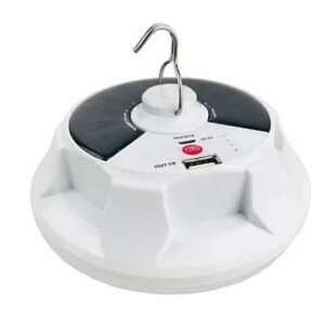 XJT90 lampa kempingowa solarna z powerbankiem, 90W, biała - Latarnia słoneczna