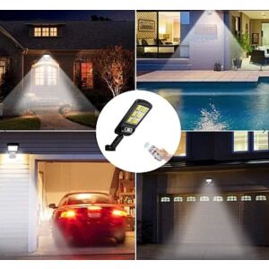 Napelemes Kültéri Lámpa - 2 db - 300W - Mozgásérzékelő