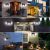Napelemes Mozgásérzékelő Lámpa 192 LED outdoor wall lighting examples