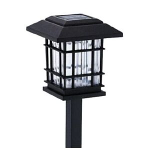 Lampa ogrodowa zasilana energią słoneczną, zewnętrzna lampa LED - Latarnia słoneczna