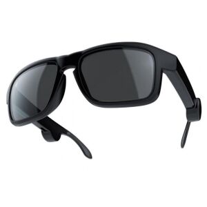 Smart Sunglasses with Bluetooth, Speakerphone, Music, Black - Black