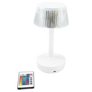White Andowl Q-TL153 RGB LED Crystal Table Lamp with remote control - Nonbrand Table Lamp