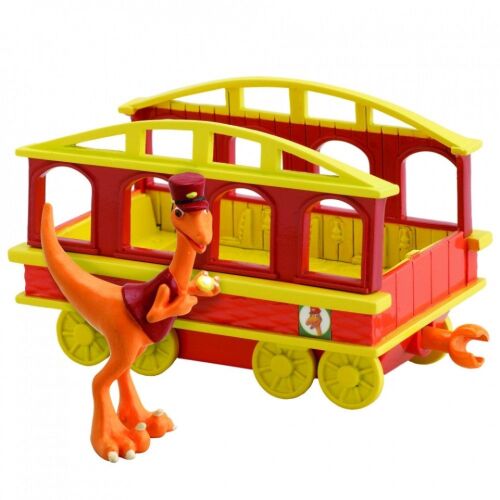 Tomy Dino Train Mr. Conductor and Carriage Toy Set