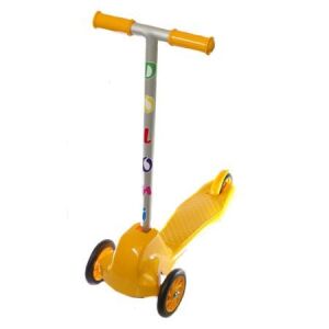 Doloni Yellow Three-Wheel Scooter for Kids - Kids' Scooter