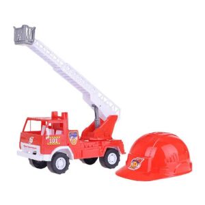 Kamaz Tűzoltóautó Játék sisakkal, 40cm - Orion