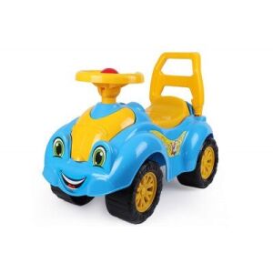 Járóka Autó ride-on toy car for toddlers, blue and yellow - Baby Walker