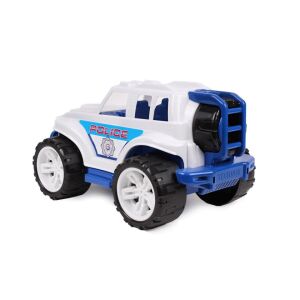 Technok Police SUV 4x4 Toy Car - Angled View - Nonbrand Kids's play car