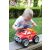 Little boy playing with Technok Toys Fire Truck SUV 4x4