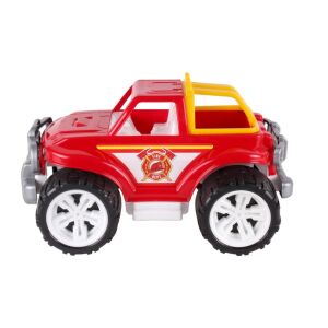 Technok Toys Fire Truck SUV 4x4 Toy Car - Red - Nonbrand Kids's play car