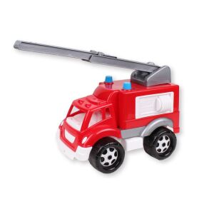 Technok Toys Red Fire Truck Toy with Extendable Ladder - Nonbrand Kids's play car