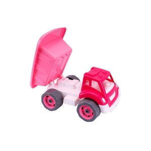 TechnoK Pink Dump Truck Toy with Raised Bed - TechnoK Work machine for children