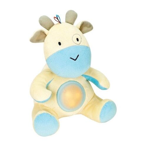 WinFun Plush Giraffe Baby Toy with Music and Light