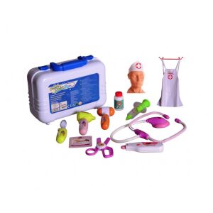 Orvosi Játékkészlet Complete Doctor Playset with Case, Tools, Apron, and Hat - Toy