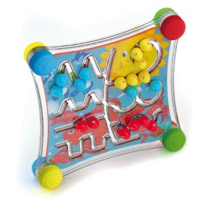 Quercetti Fanta Color Labirintus Peg Maze - Underwater Theme - Logic Game