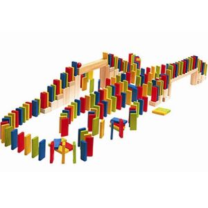 Divendi Multi Domino Fa Játék - 50 db, Színes