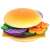 Joc de preparat hamburger din lemn cu toate accesoriile incluse 104300768