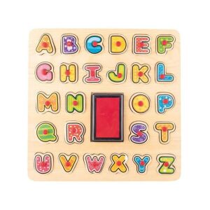 Wooden Stamps with Divendi Letters, 26 pcs 131321295 - Baby Puzzle