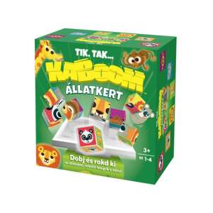 Kaboom Zoo gra planszowa opakowanie, zabawna i edukacyjna gra dla dzieci - Gra