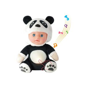 Zenélõ, światło uspokajające panda baba - Muzyczna i świecąca lalka panda - Nonbrand Baba