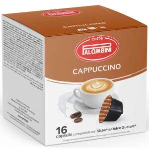 Capsule de cafea Falombani Cappuccino, compatibile cu sistemele Dolce Gusto, 16 capsule - Alimente & Băuturi