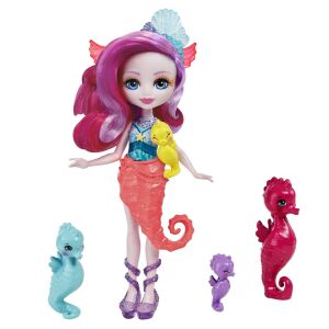 Mattel Enchantimals Sedda Csikóhal Baba Csikóhal Figurákkal - Mattel