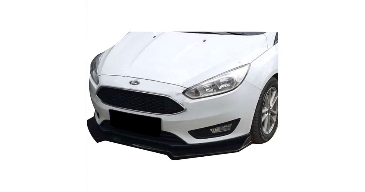 Ford Focus Kompatibel FC5 Type Frontstoßstangenverlängerung Tuning Kit Glänzend Schwarz AutoVision 104445342