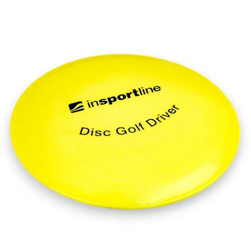 inSPORTline Disc Golf Driver, sárga korong a frizbi golfhoz, hosszú dobásokhoz - Frizbi és Bumeráng