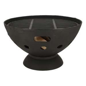 Öntöttvas grill sütő ráccsal, 56 cm átmérőjű - Kerti tűzrakóhely