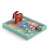 Djeco Sologic Âne Rouge Classic wooden logic puzzle, featuring a red donkey and colorful tiles