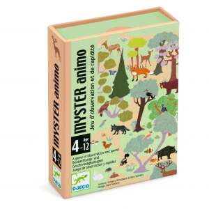 Djeco Myster Animo card game box, a game of observation and speed for ages 4-12 - Card Game