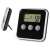 Digital Oven Thermometer with Probe, for Smoking, Timer and Alarm, LCD Display 104474117